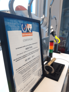 Diplôme de certification ISO9001 AKEOPLUS