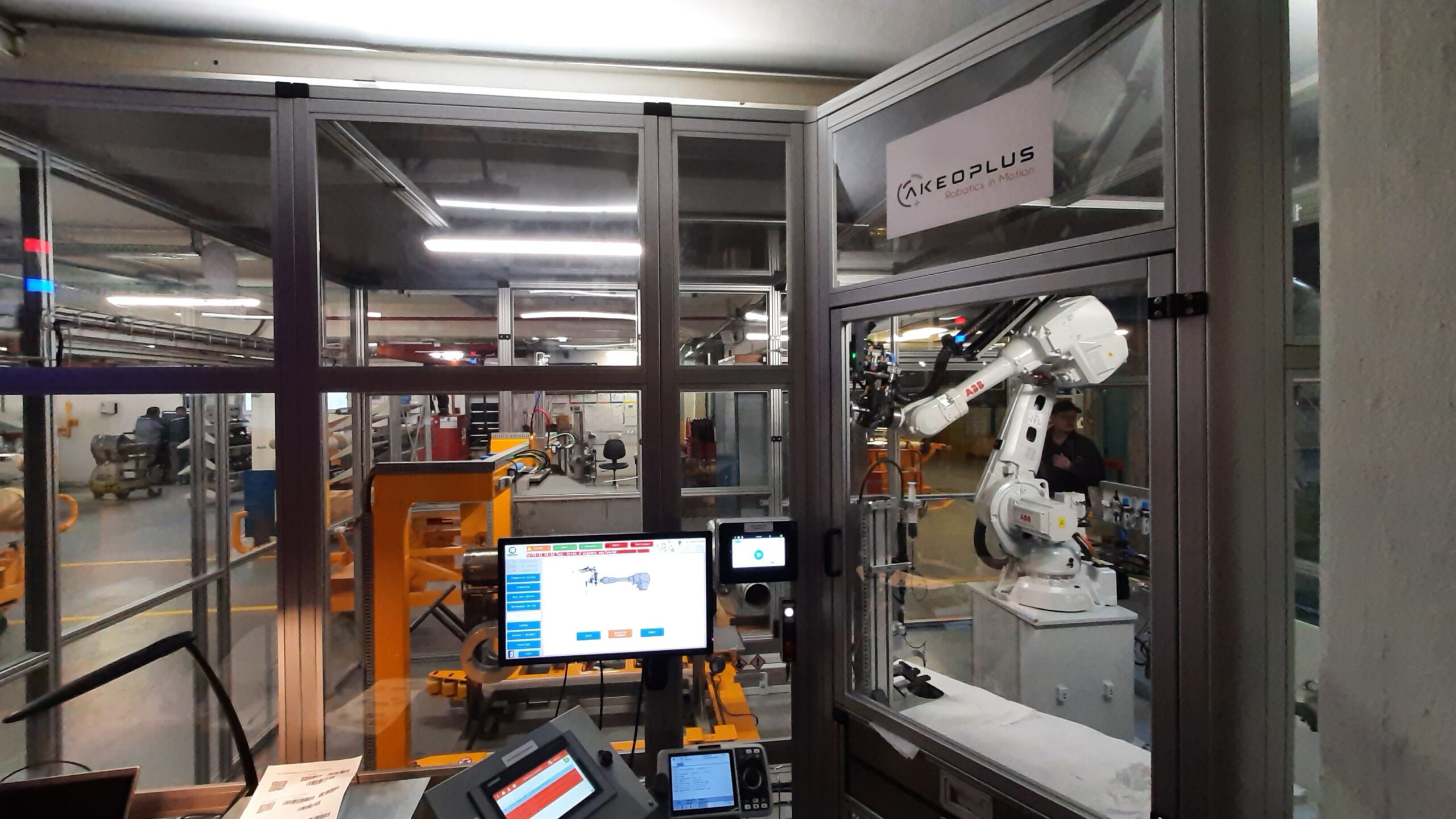 Cellule de robot de dosage