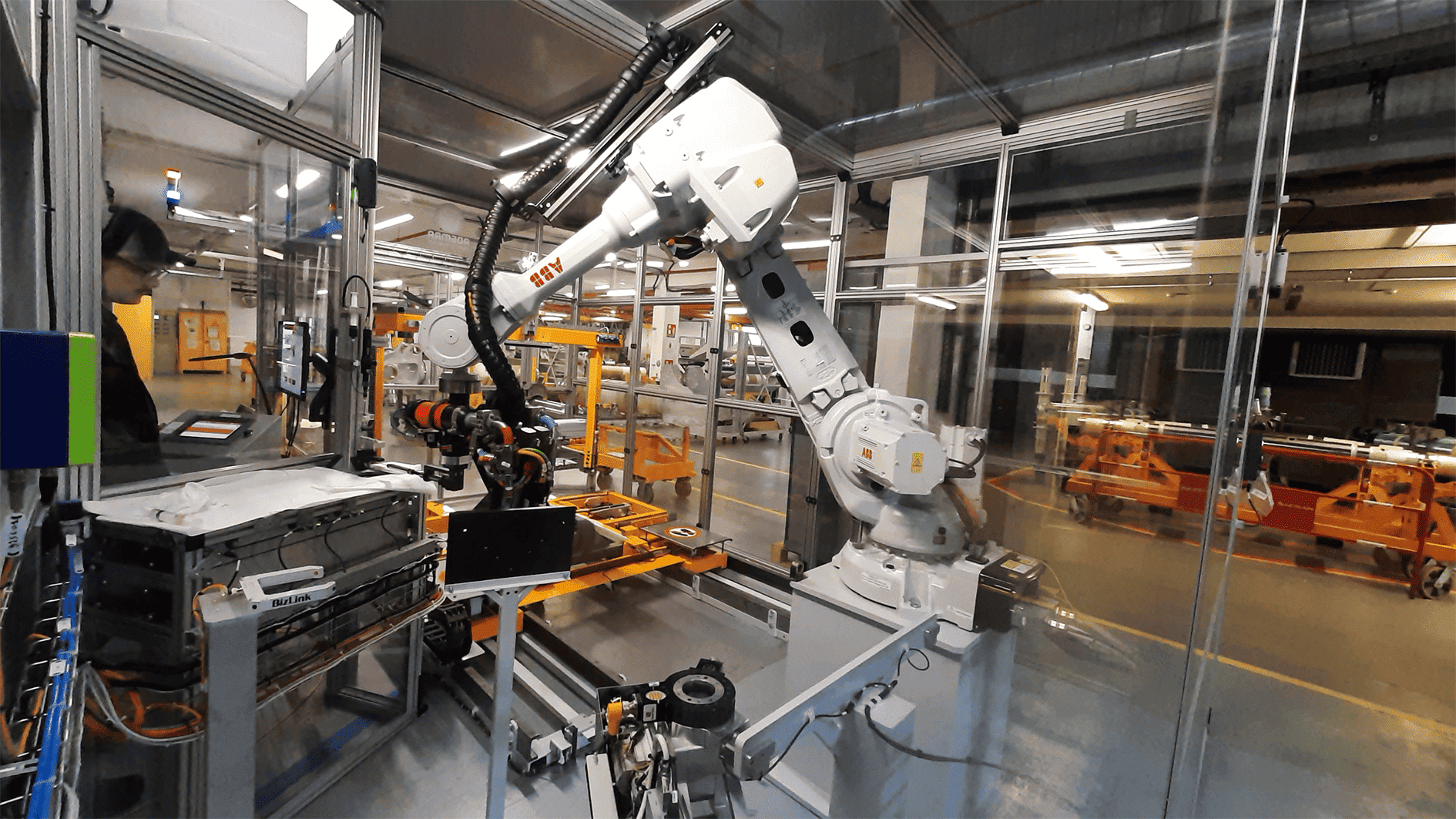 Robot dispensing